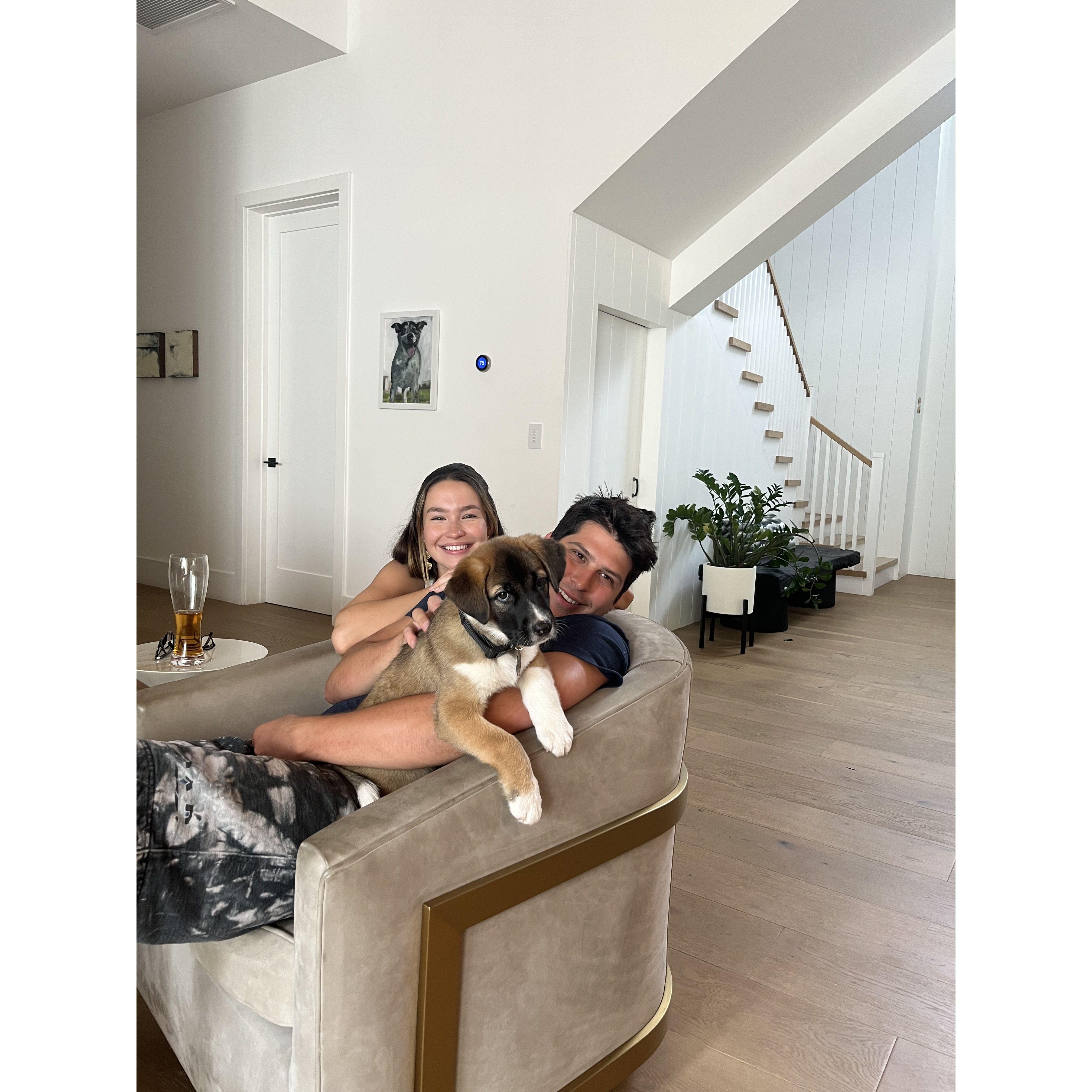 Sweet Bailey when she was four ish months old!