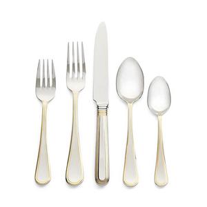 Ricci Argentieri - Ascot Goldplate 5-Piece Place Setting