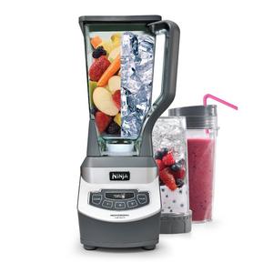 Ninja Professional Countertop Blender with 1100-Watt Base, 72oz Total Crushing Pitcher and (2) 16oz Cups for Frozen Drinks and Smoothies (BL660)