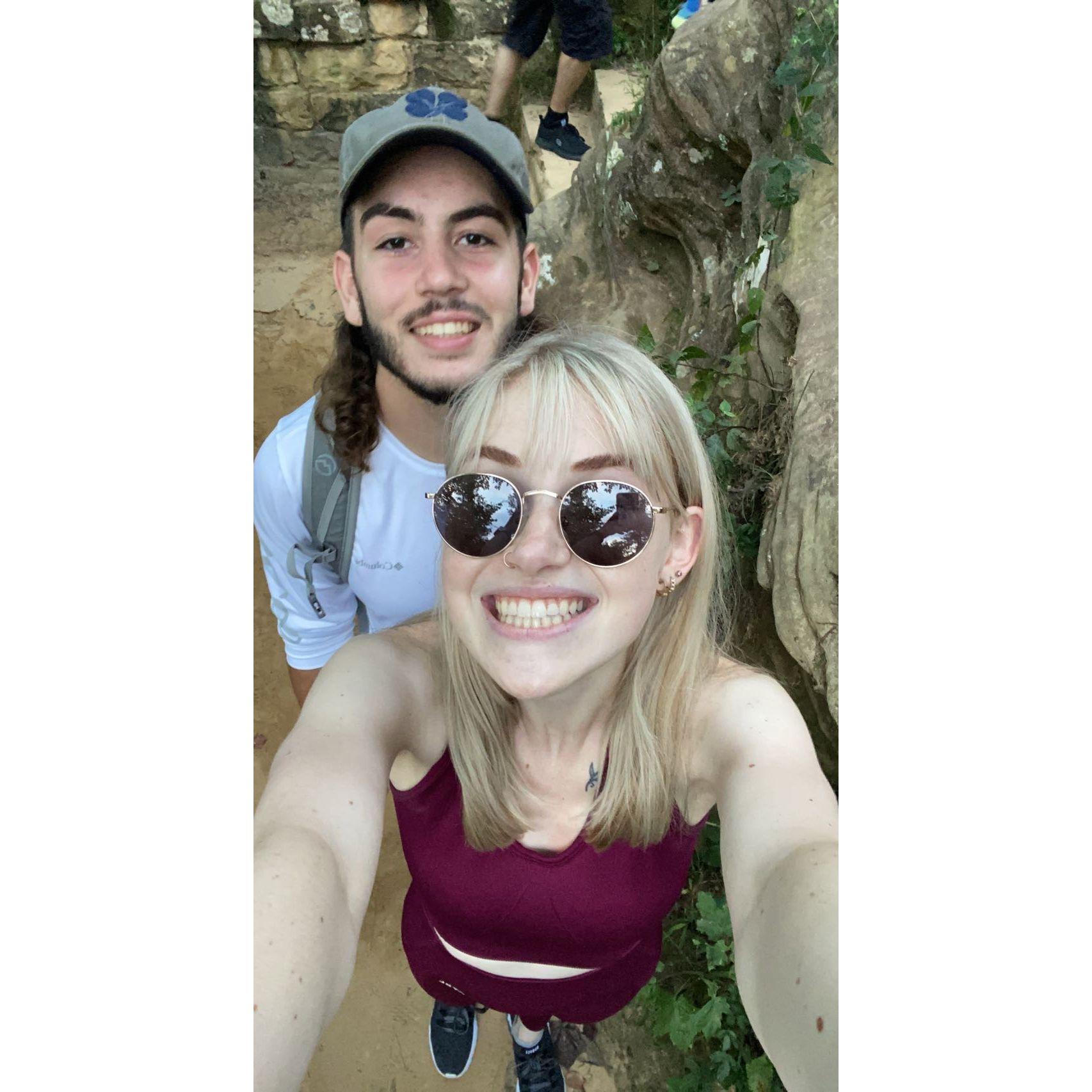 Hiking at red river gorge