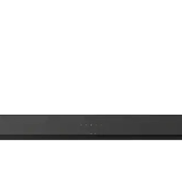 Sony - HTS100F 2.0 Channel Soundbar with Bass Reflex Speaker - Black