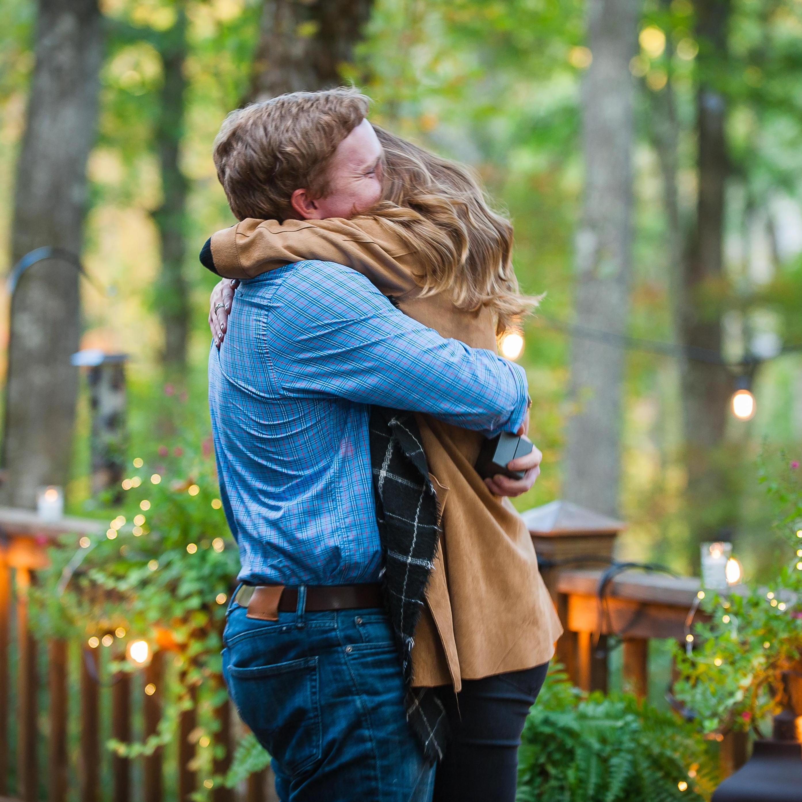 The engagement, October 19, 2018!