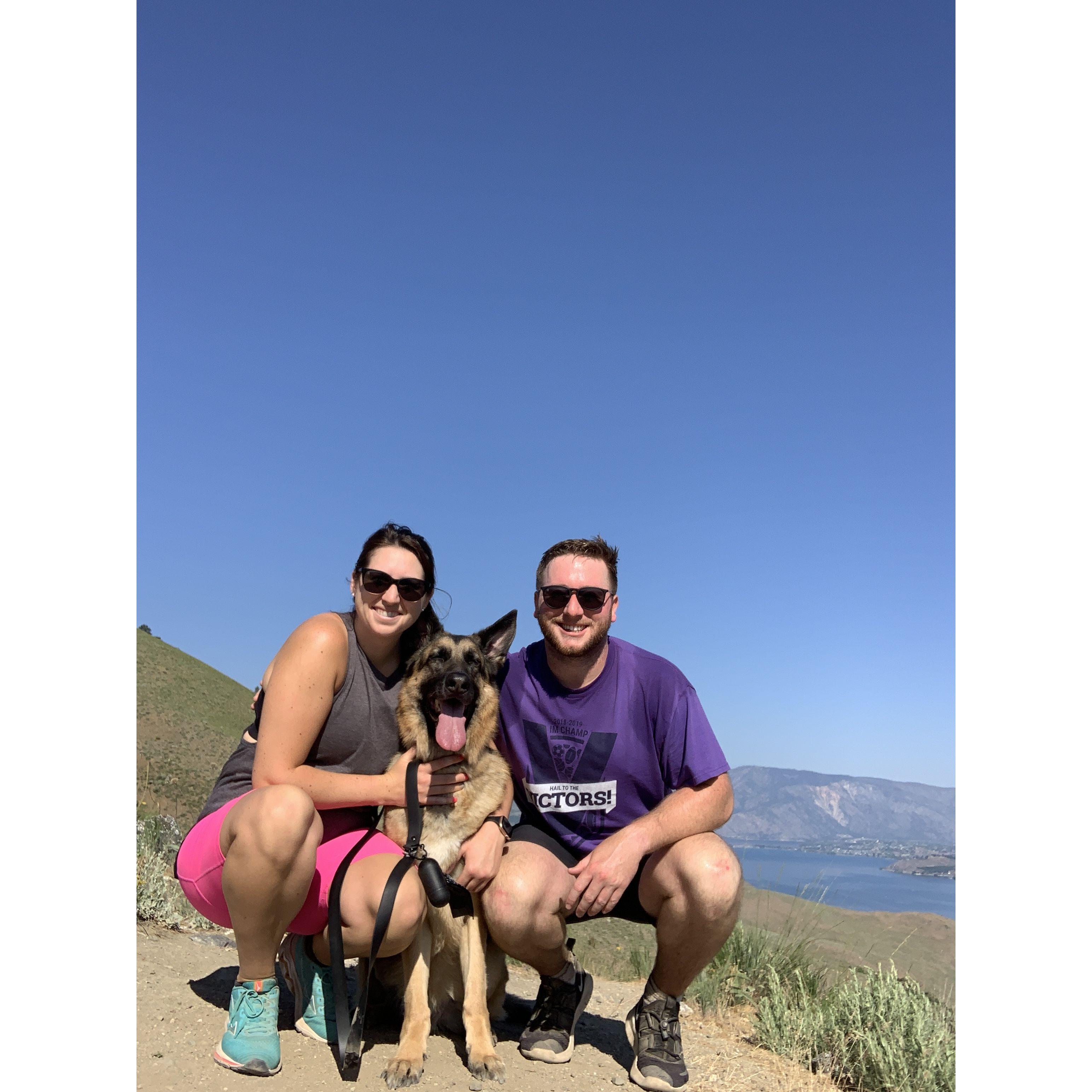 Hiking in Lake Chelan