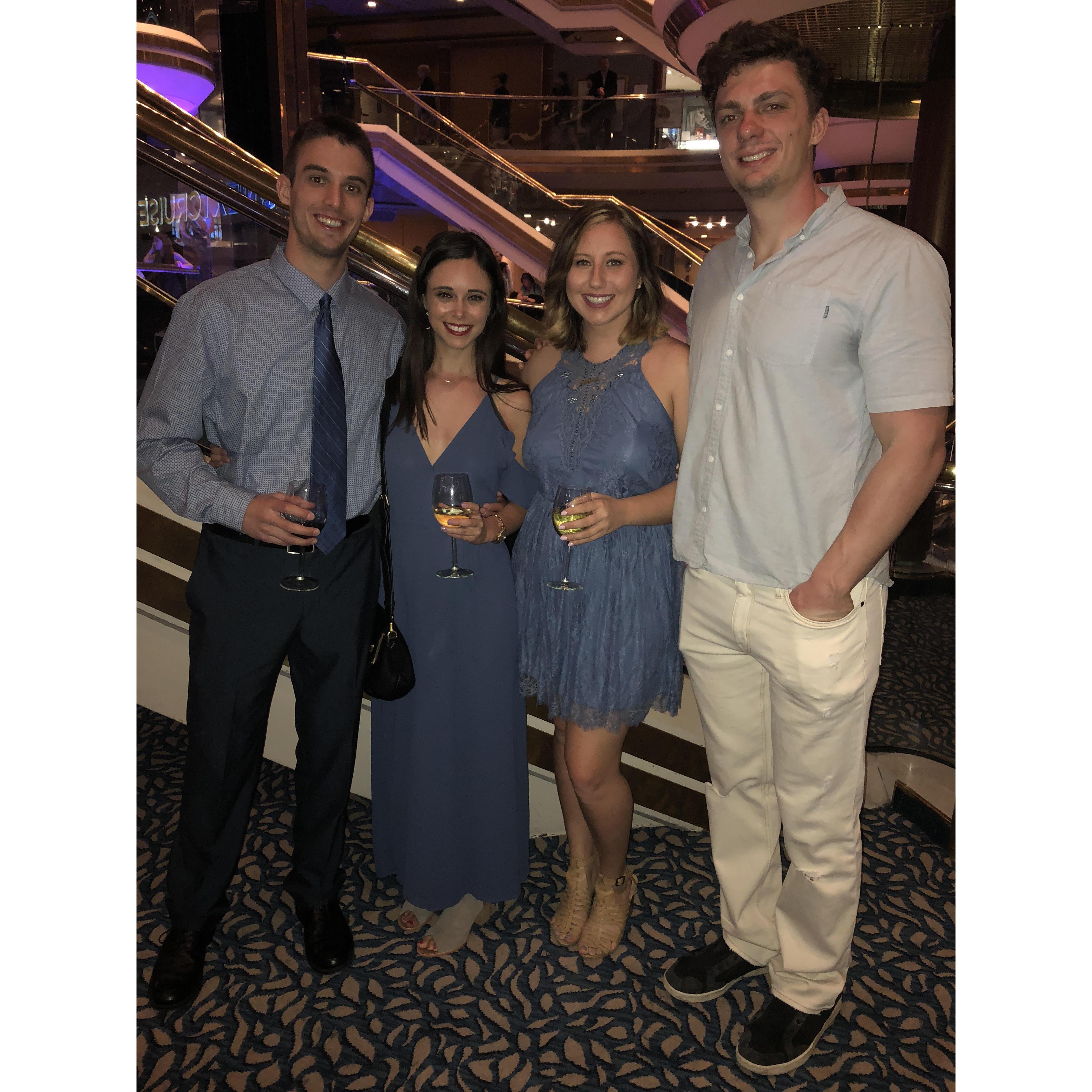 On a Caribbean cruise with Quinton & Maggie