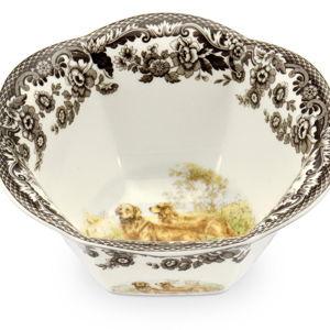 Woodland Nut Bowl 6 Inch Golden Retriever