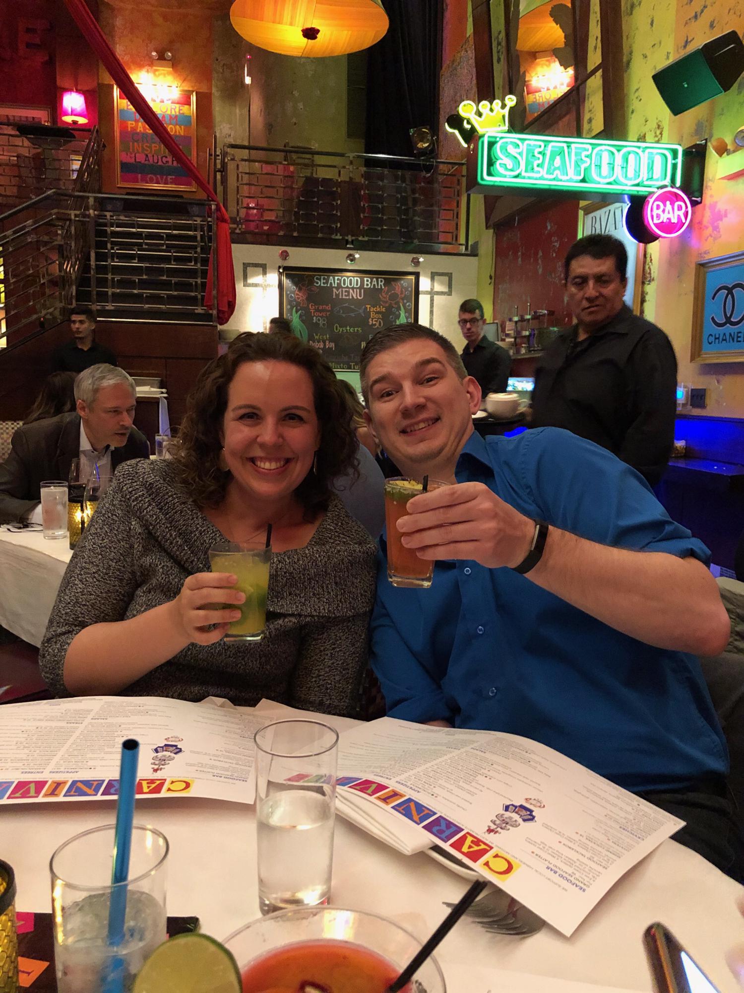 Dinner at Carnivale with the fam!