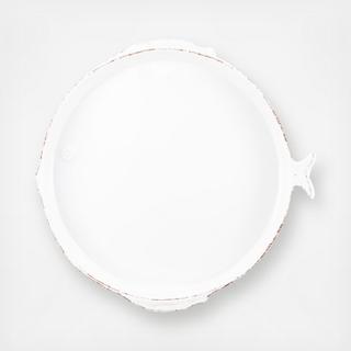 Lastra BPA Free Melamine Fish Round Platter