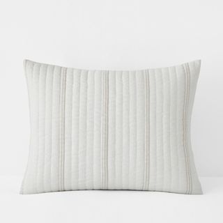 Company Cotton Stripe Quilted Sham