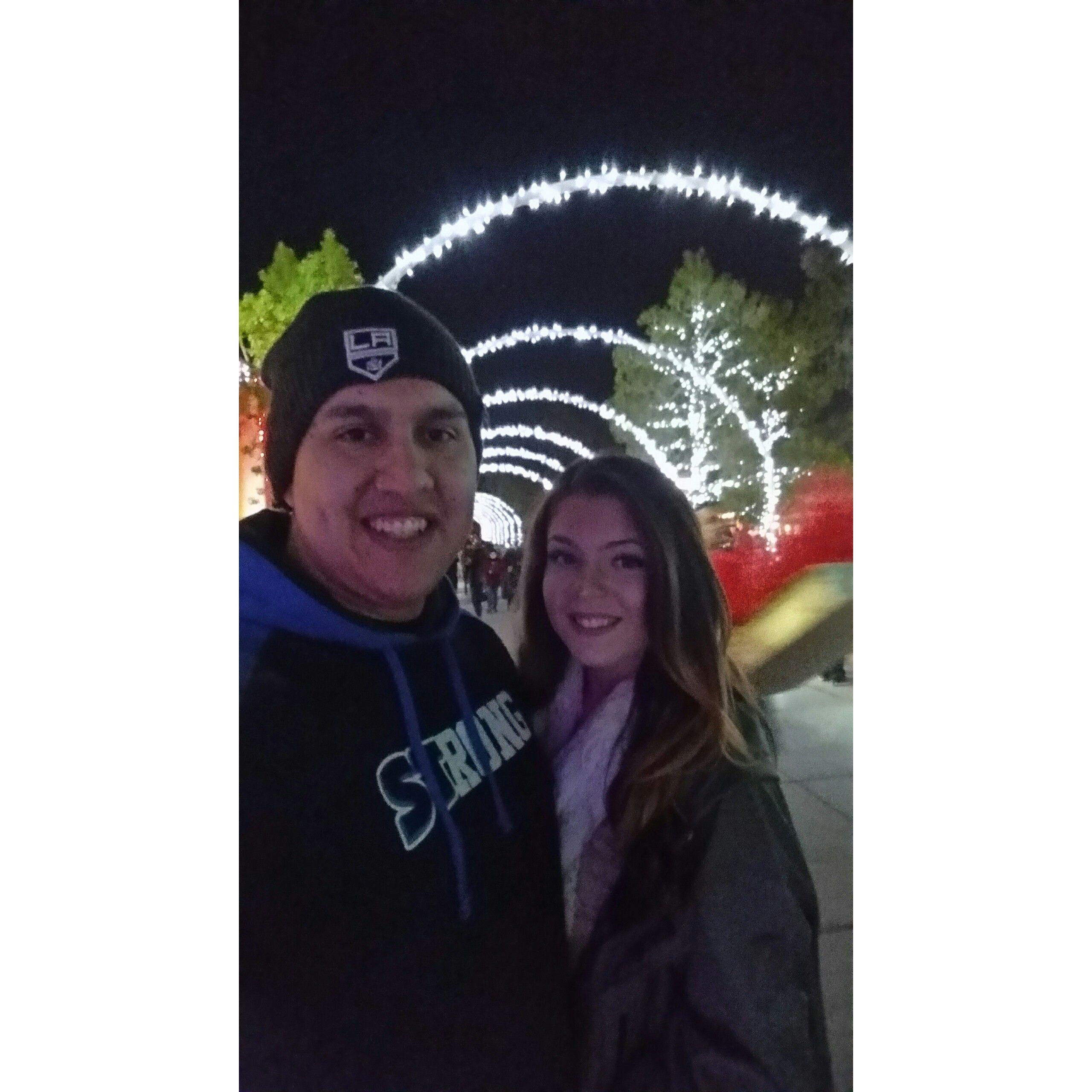 The night Zach officially asked Ginger to be his girlfriend