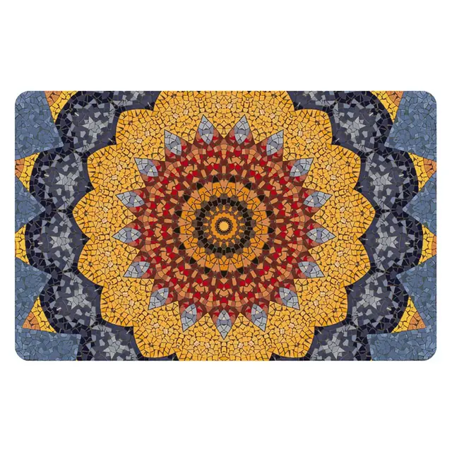 The Softer Side by Weather Guard™ 23-Inch x 36-Inch Sundial Mosaic Kitchen Mat