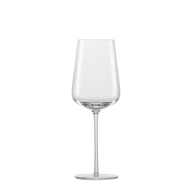 Zwiesel Glas Vervino German-Made Crystal Glass, 14 Ounce White Wine (Set of 4), Clear