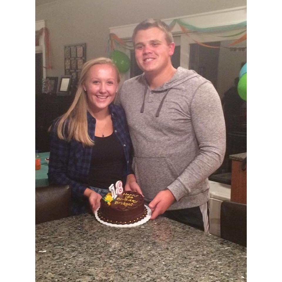 Bridget's 18th birthday surprise party.