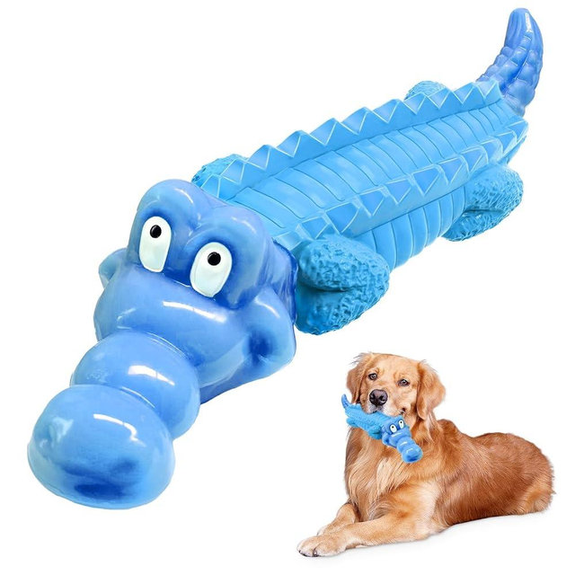 Jeefome Tough Dog Chew Toys for Aggressive Chewers, Indestructible Dog Toy to Keep Them Busy & Reduce Boredom for Medium, Large Dogs, Milk Flavor