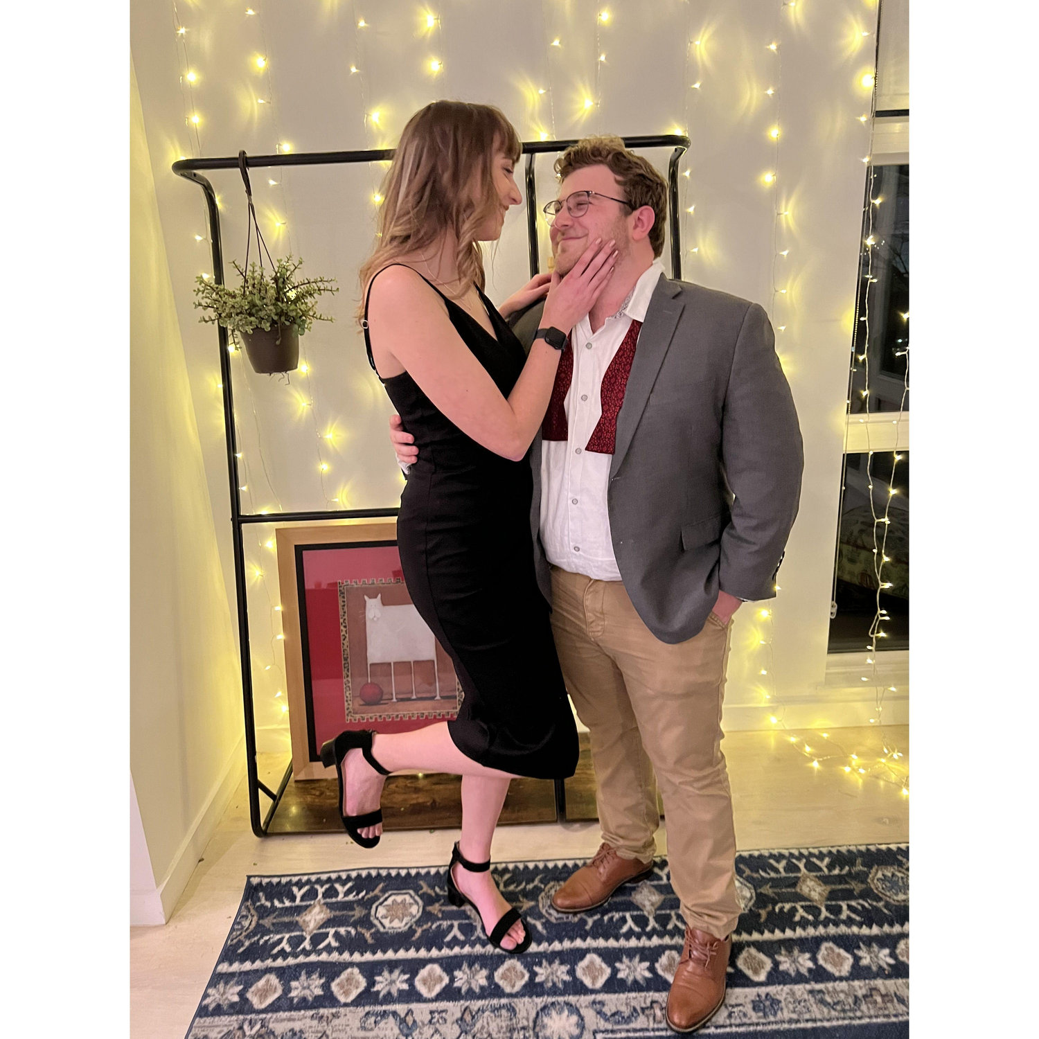 We officially began dating later that winter. Our first event as a couple was the Emory Med school prom in February 2023.
