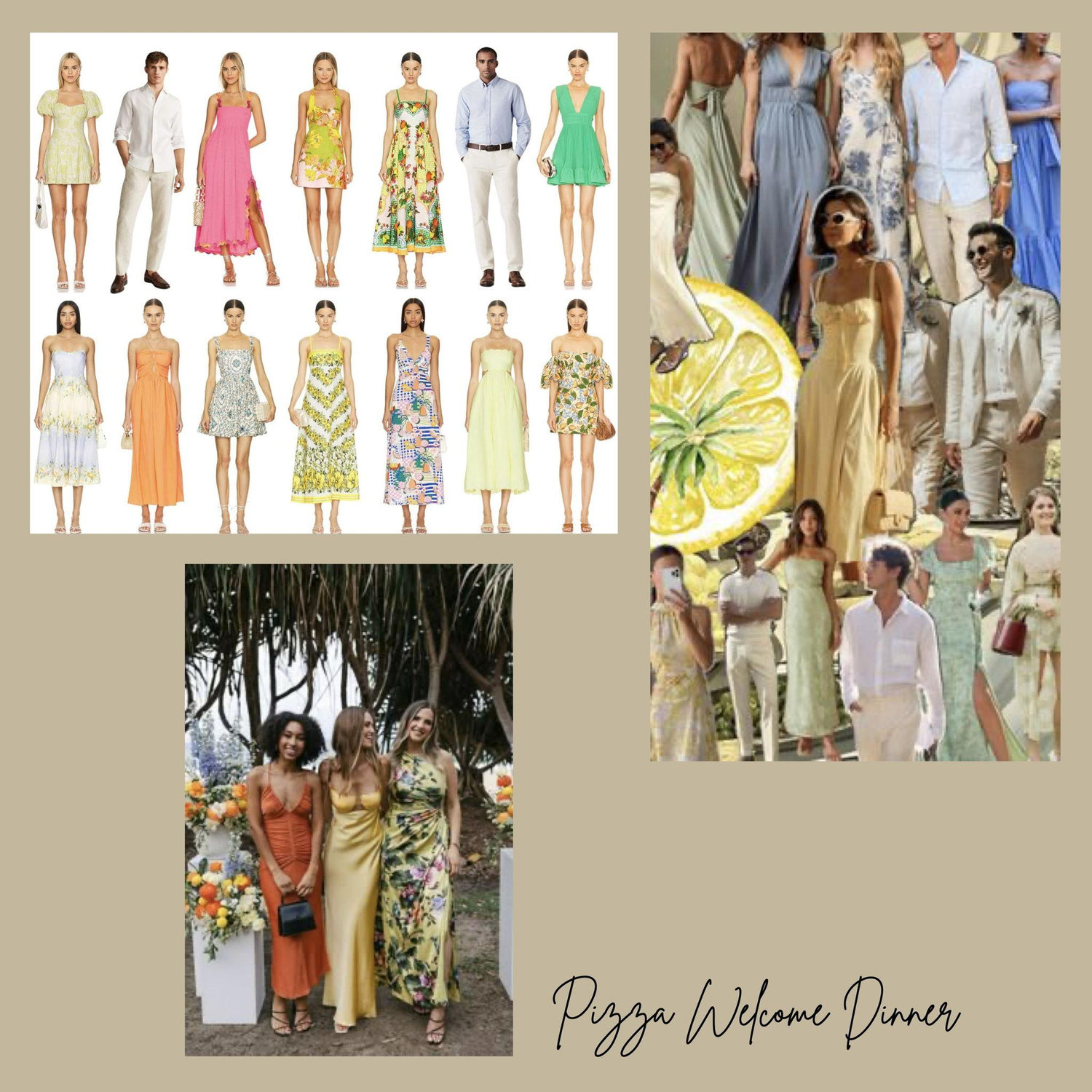 Pizza Welcome Event Outfit Ideas