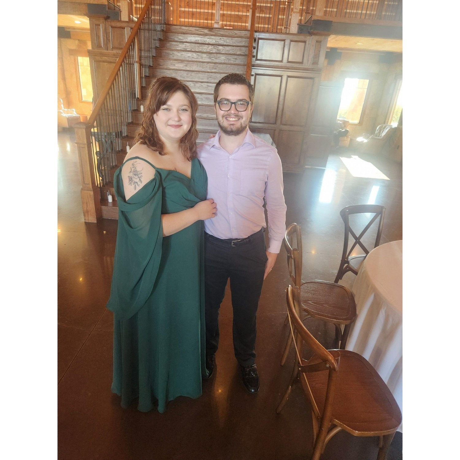 RHoabyelrete at Ally & Carsons wedding