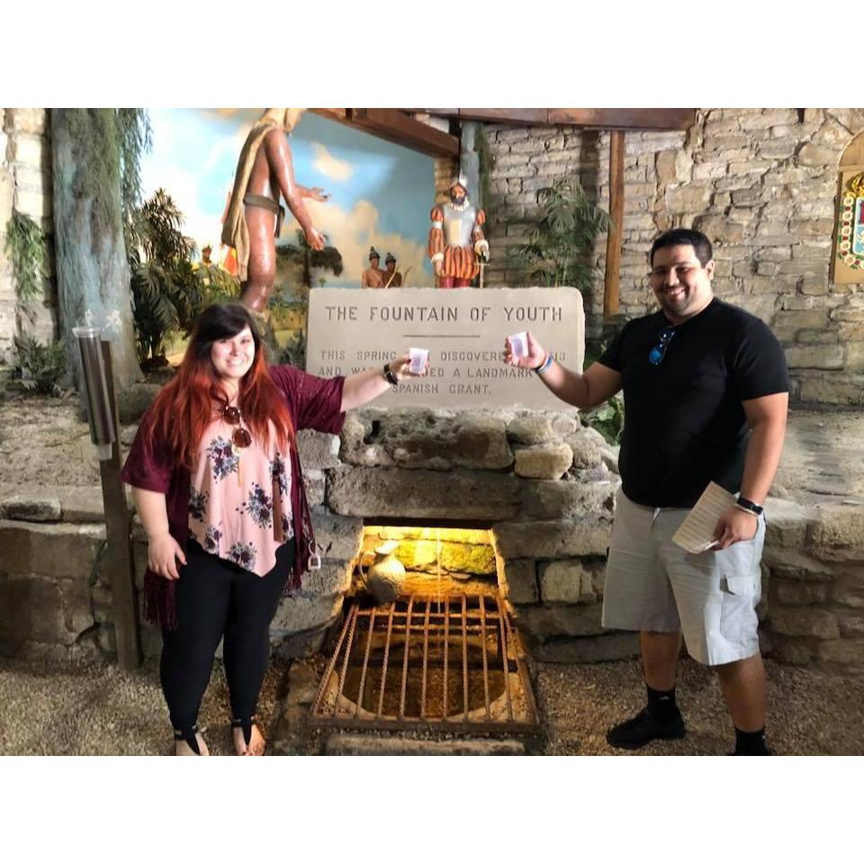 Our first trip, we went to St. Augustine!