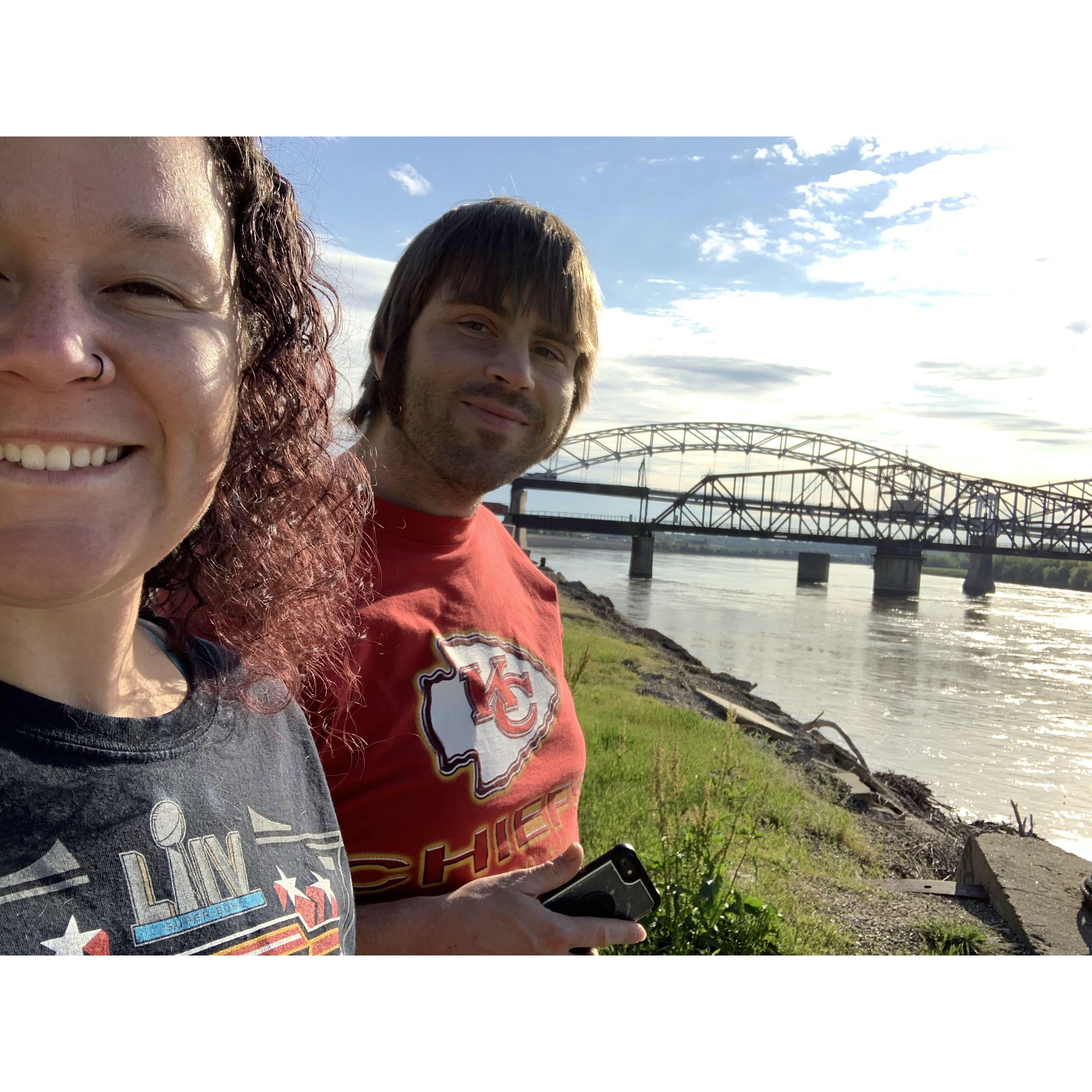 One of our favorite places to walk, Berkley Riverfront Park