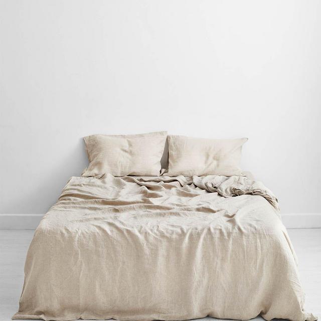Oatmeal 100% Flax Linen Bedding Set