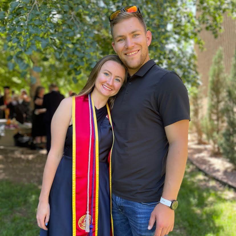 Olivia's graduation from DU - 2022