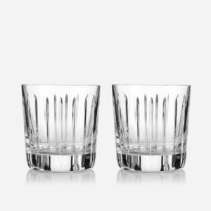 Christofle Iriana Double Old Fashioned Glass, Set of 2