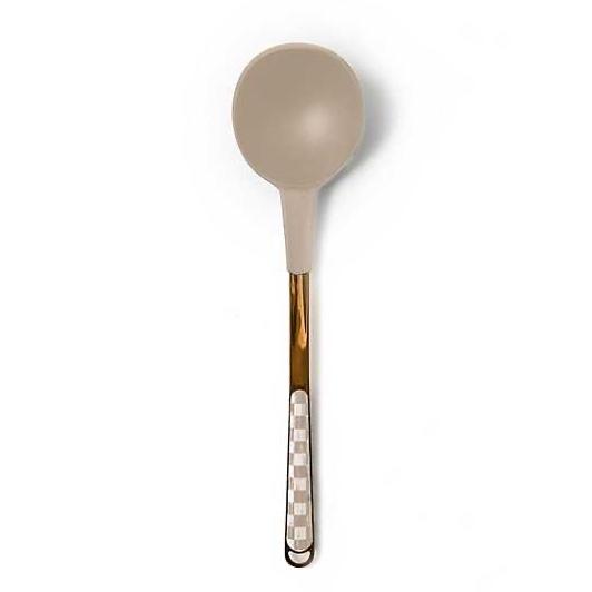 Mocha Check Ladle