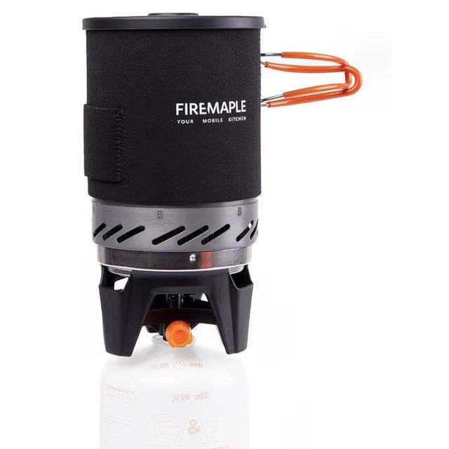Fire-Maple "Fixed Star 1" Backpacking and Camping Stove System | Outdoor Propane Cooking Gear | Portable Pot/Jet Burner Set | Ideal for Hiking, Trekking, Fishing, Hunting Trips and Emergency Use