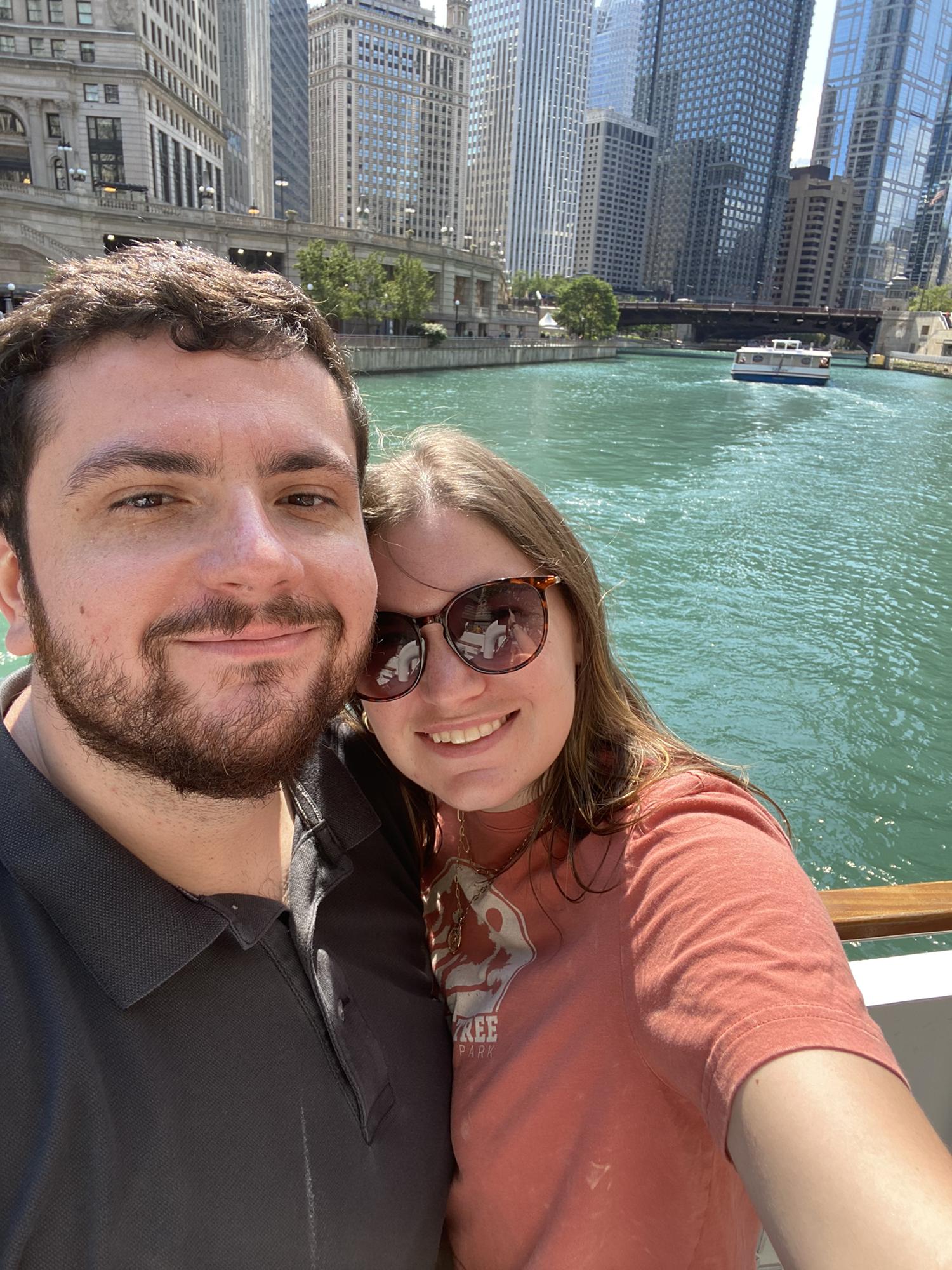 Chicago architecture tour that Connor especially loved Sept 2021.