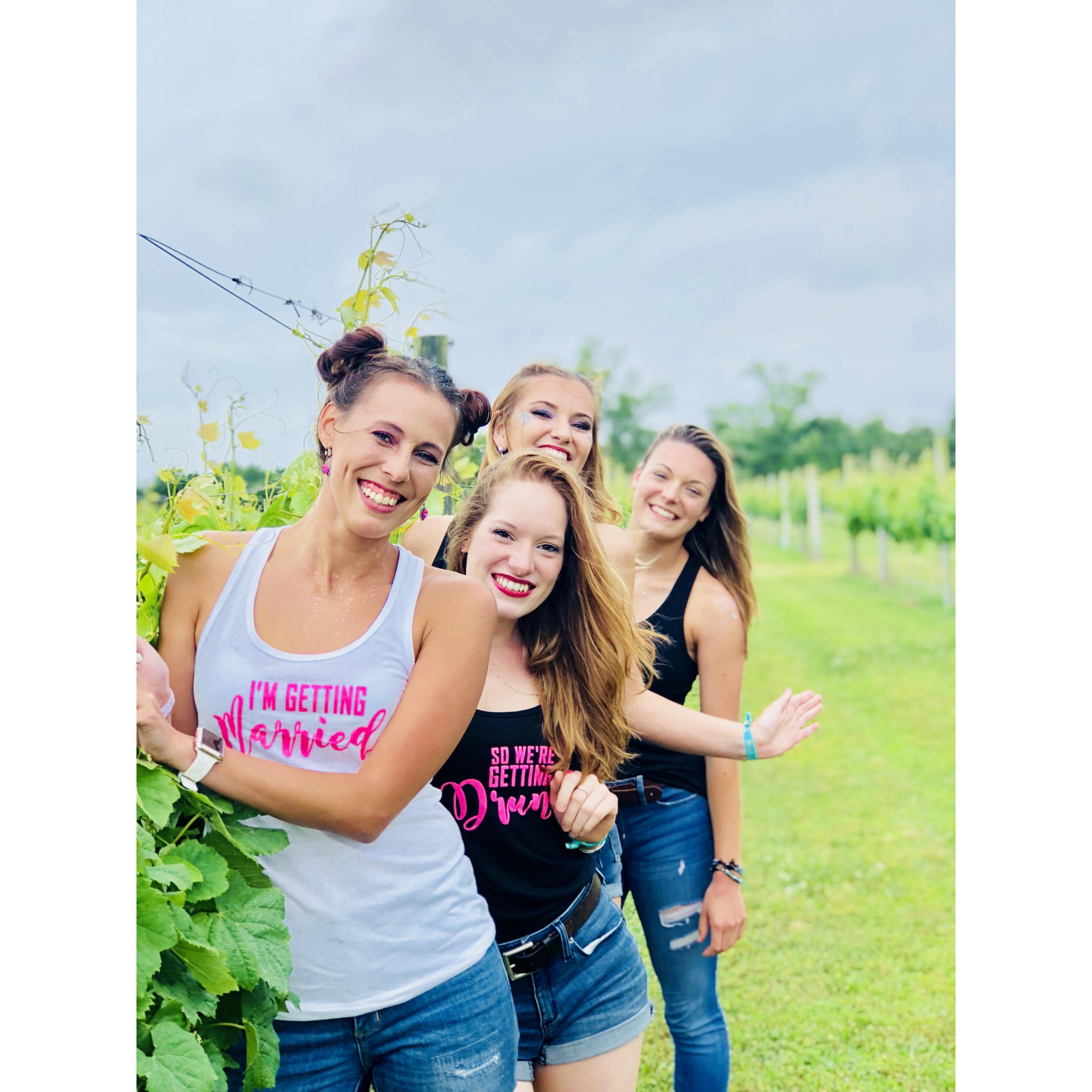 weekend away at the winery