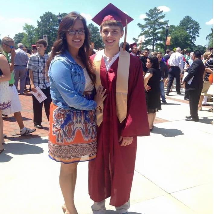Harrison's graduation. (2015)