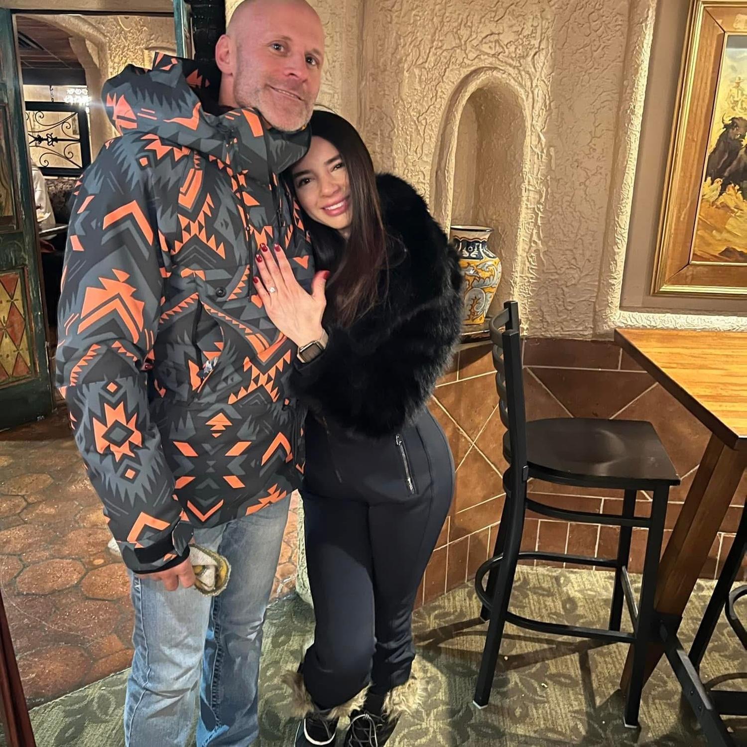 Proposal night in Breckenridge Colorado