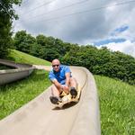 Alpine Sliding at Bromley Mountain