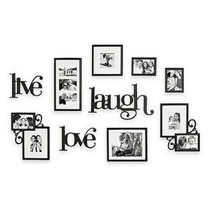WallVerbs™ 10-Piece Live Laugh Love Wall Collection