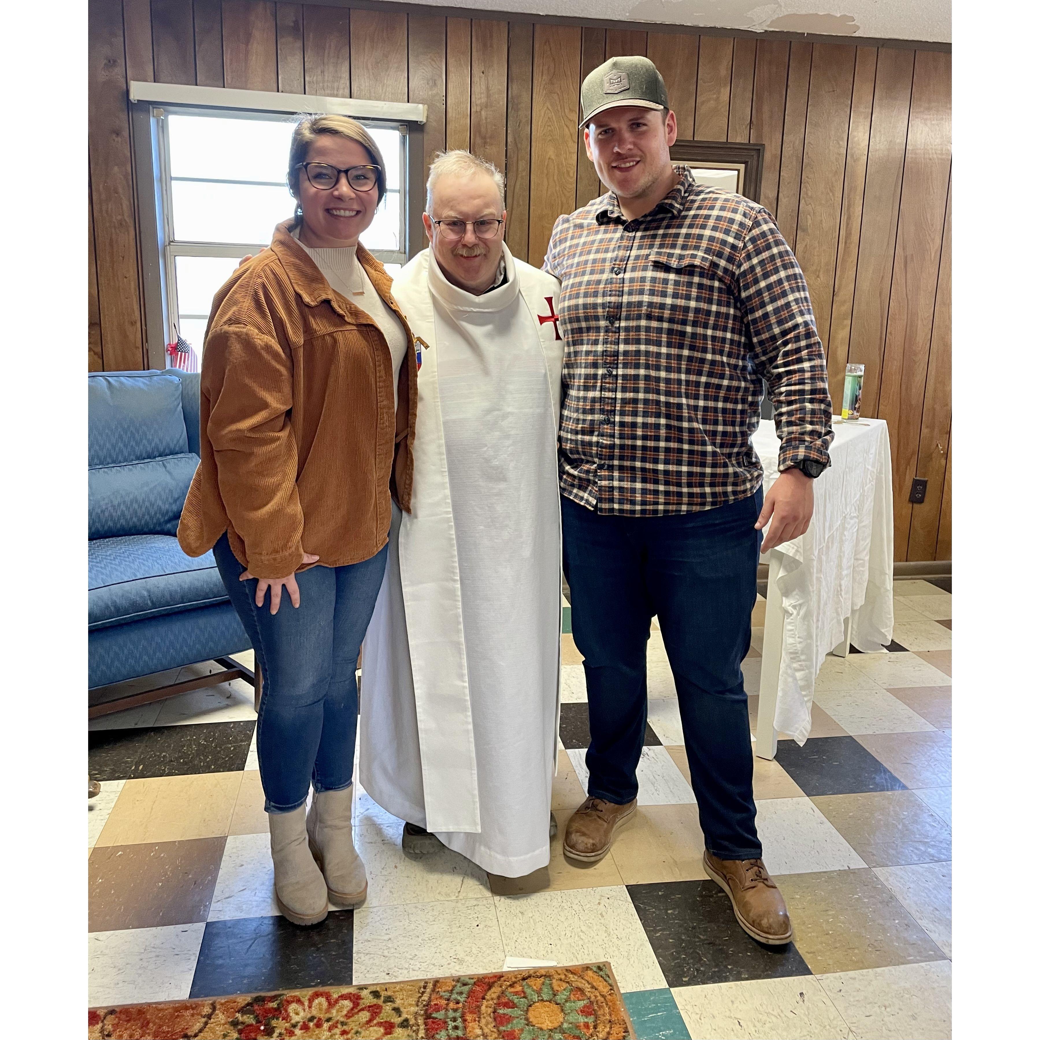 Our favorite Priest, Father Patrick!