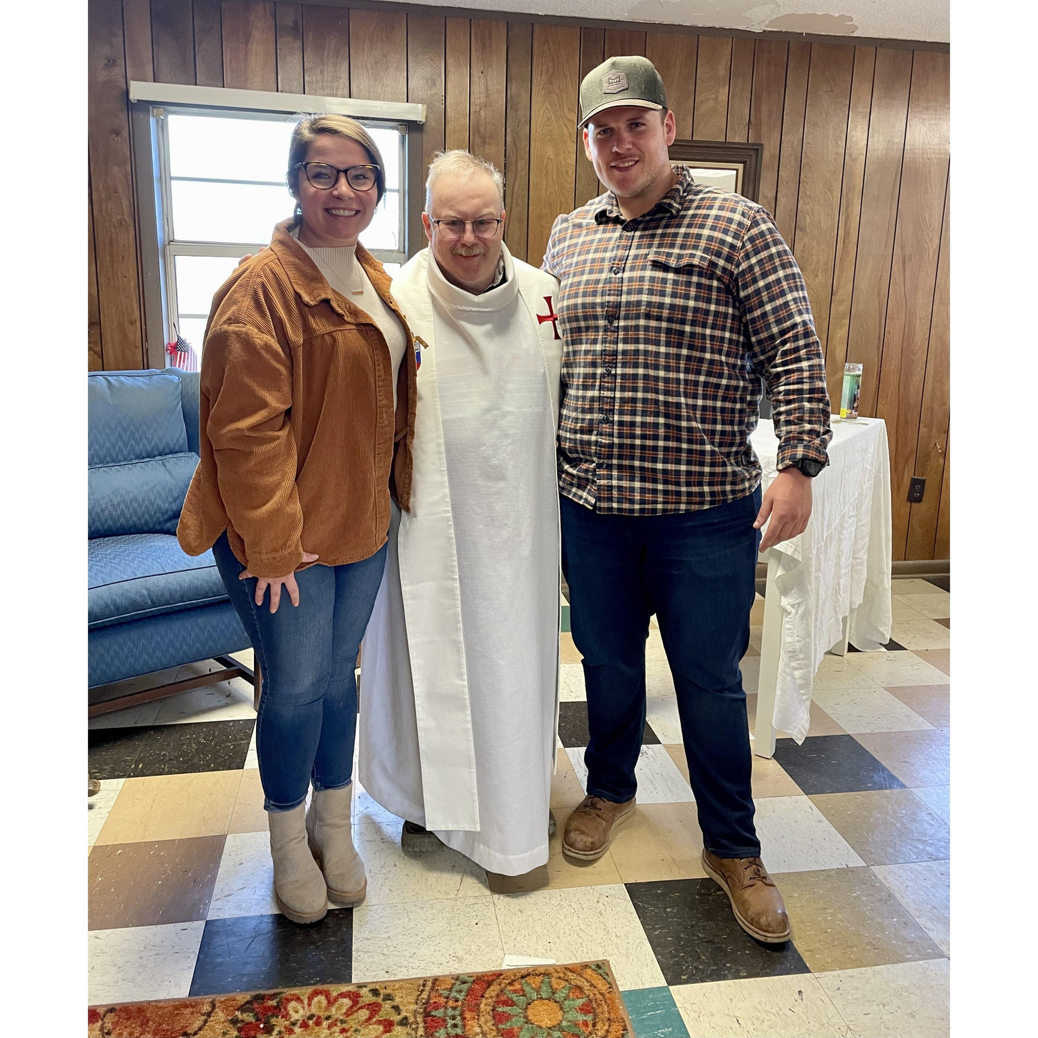 Our favorite Priest, Father Patrick!