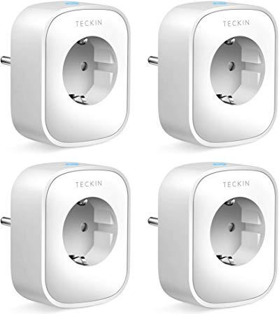 TECKIN WLAN Smart Plug Wifi - 4 Pack