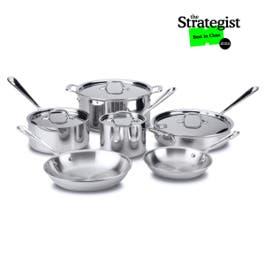 D3 Stainless Steel 10 Piece Cookware Set