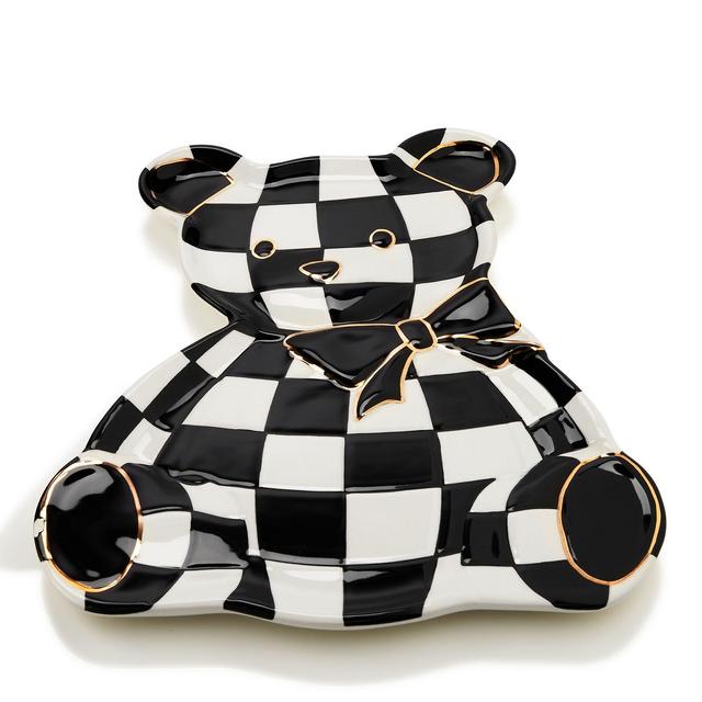 Mackenzie-Childs Courtly Bear Platter - 150th Anniversary Exclusive
