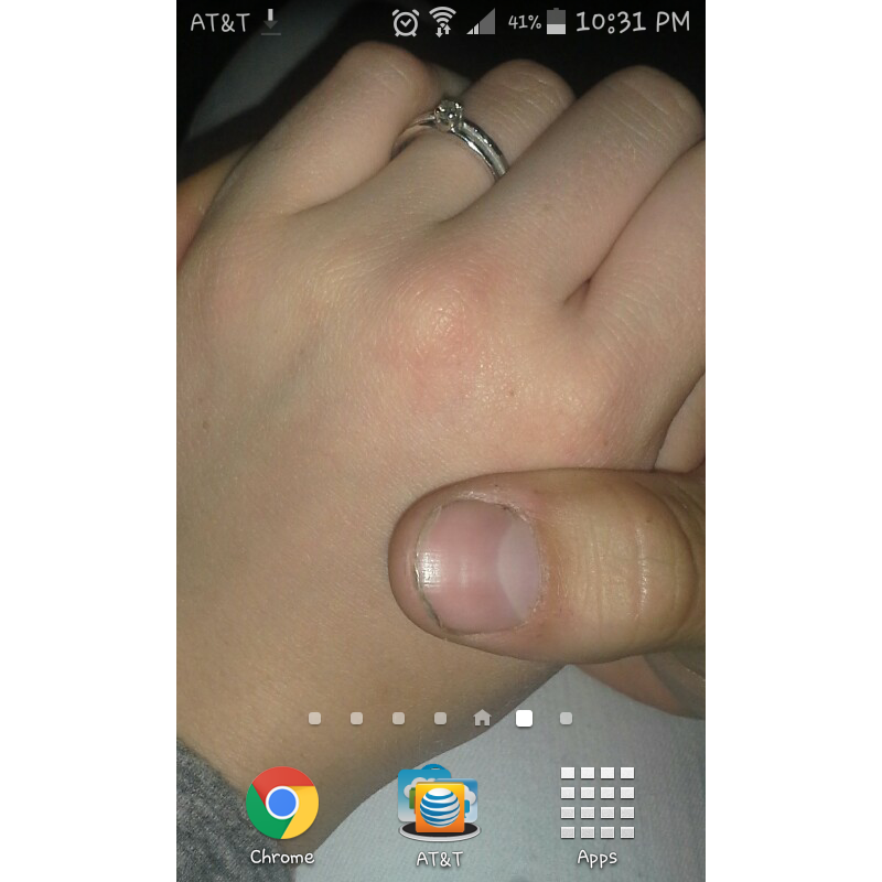 Promise ring---> engagement ring!