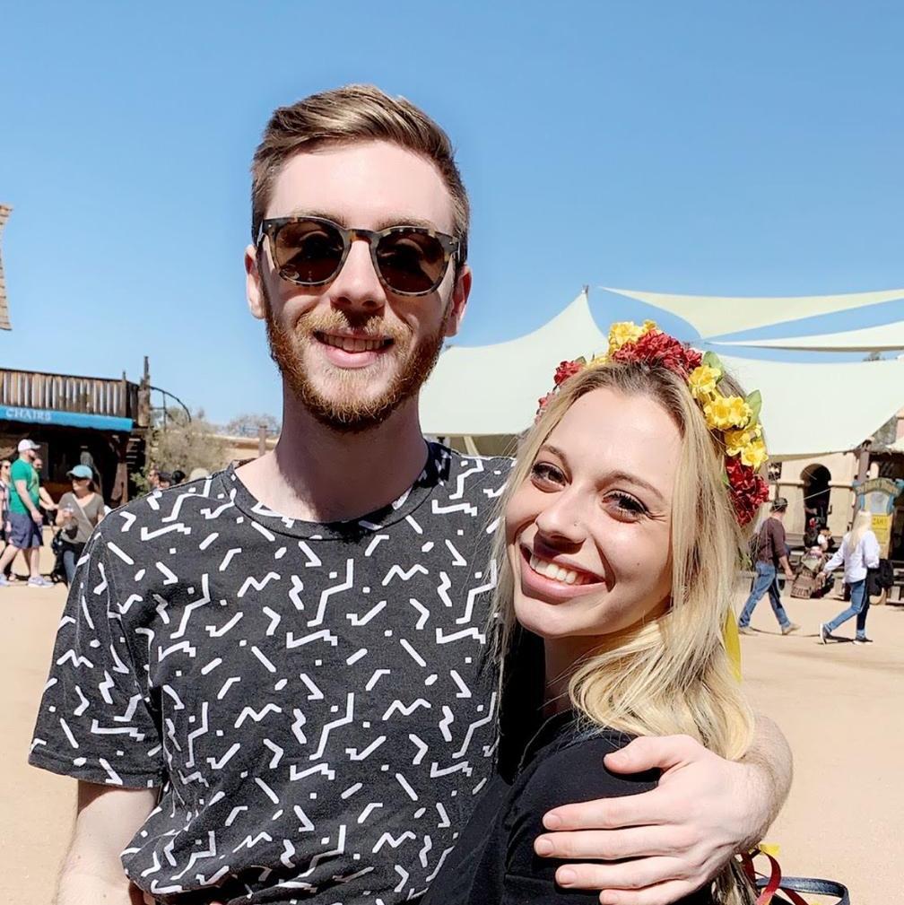 When we had gone to the Renaissance Festival together in 2018