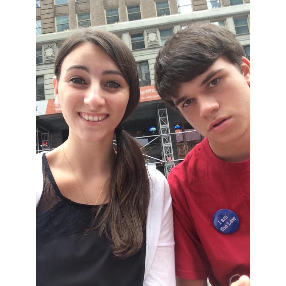 The Broadway Flea Market!
Fun Fact: William bought the “I Am The Law” from John Rapson and Keala Settle, both cast members in Les Misèrables on Broadway!
