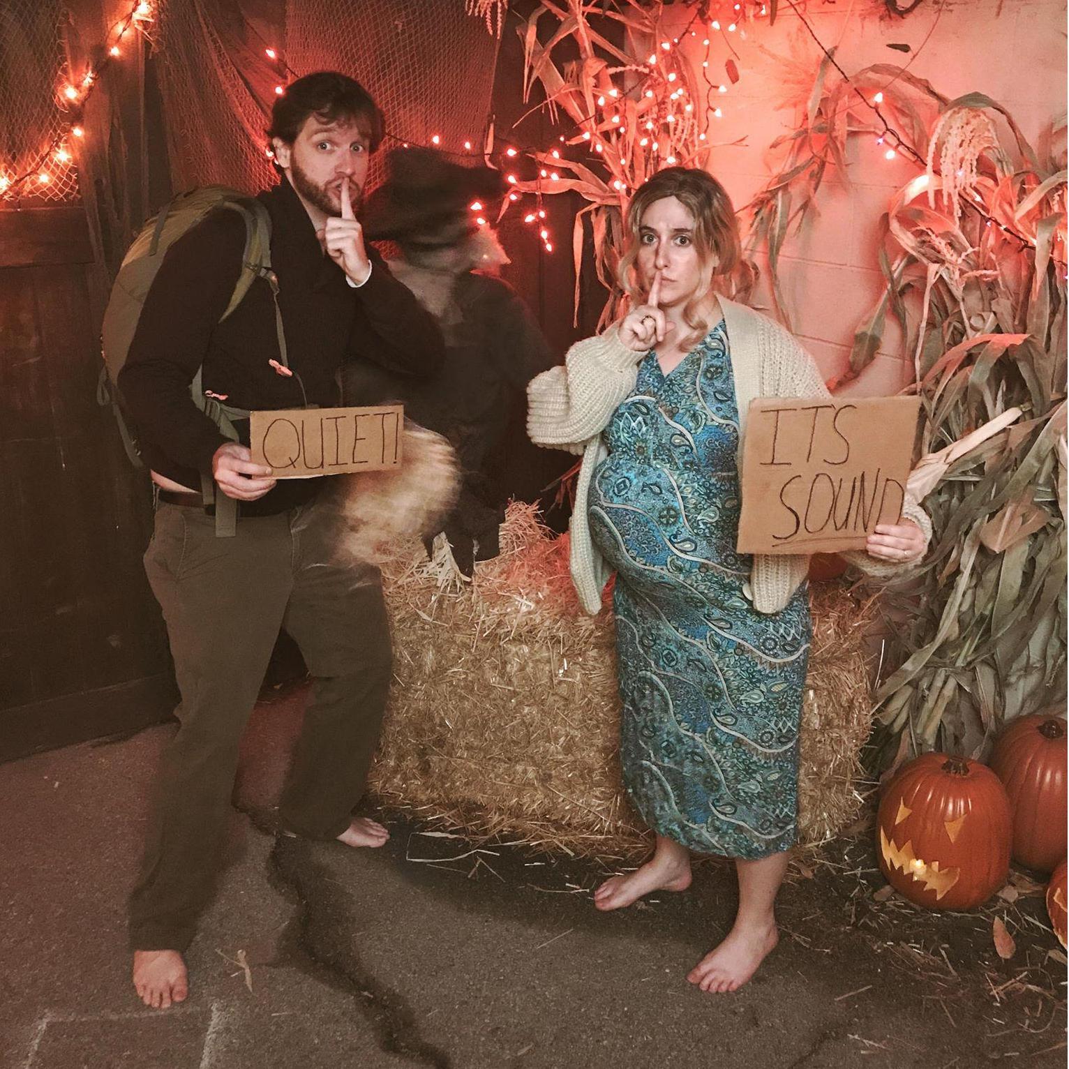 Their latest Halloween couple's costume!