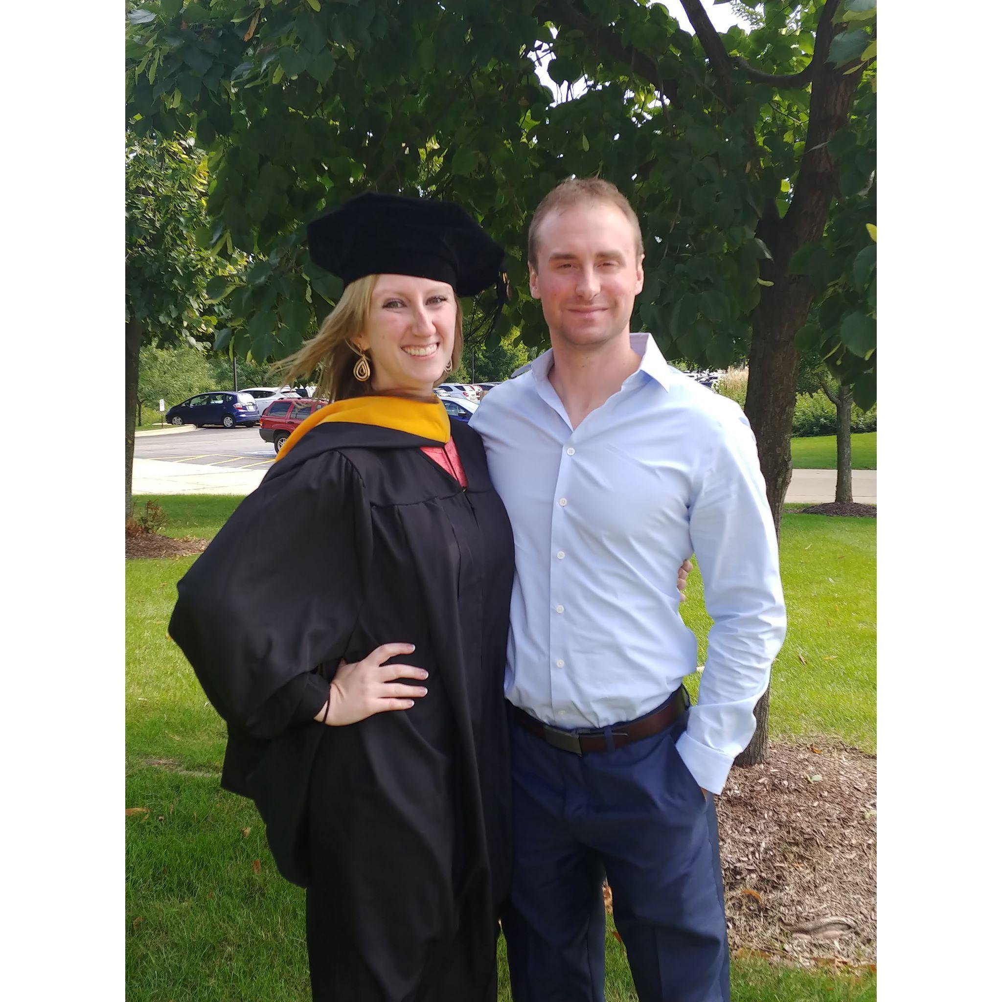 Nicole's PA school graduation