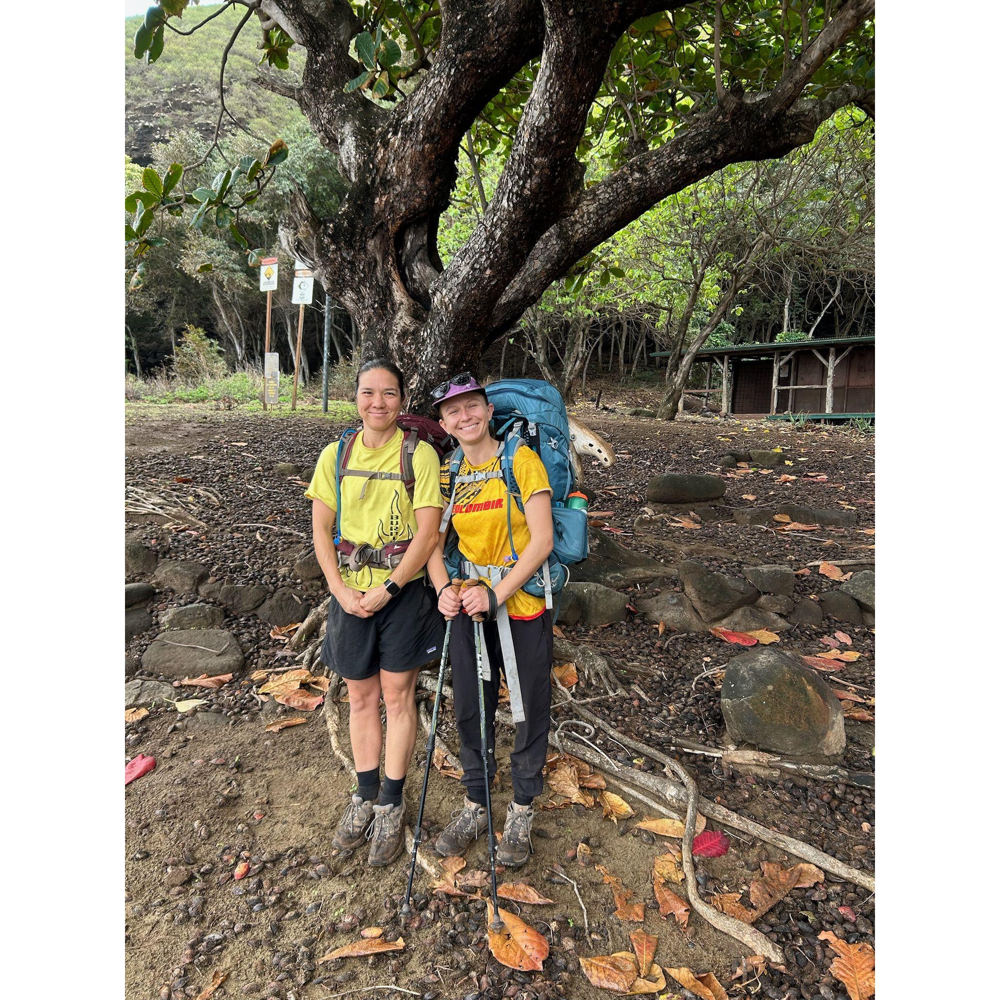 Hiked the Napali Coast for Christmas 2024. It was treacherous but we loved it so much and we can't wait to go back!