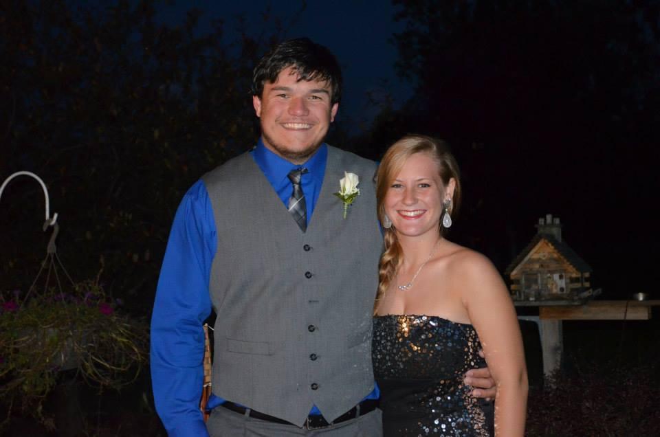 Homecoming 2014...Same dress. Debating to wear wearing it for our wedding too ;)