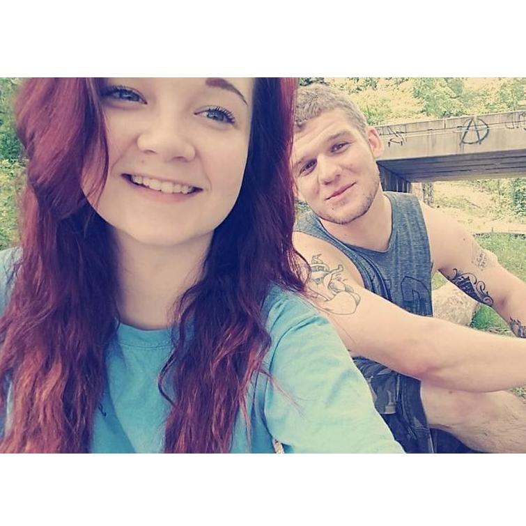 "We went for a very, very long walk and found ourselves at "the beautiful place.'' Picture was snapped after Nick fell into the water trying to impress me."