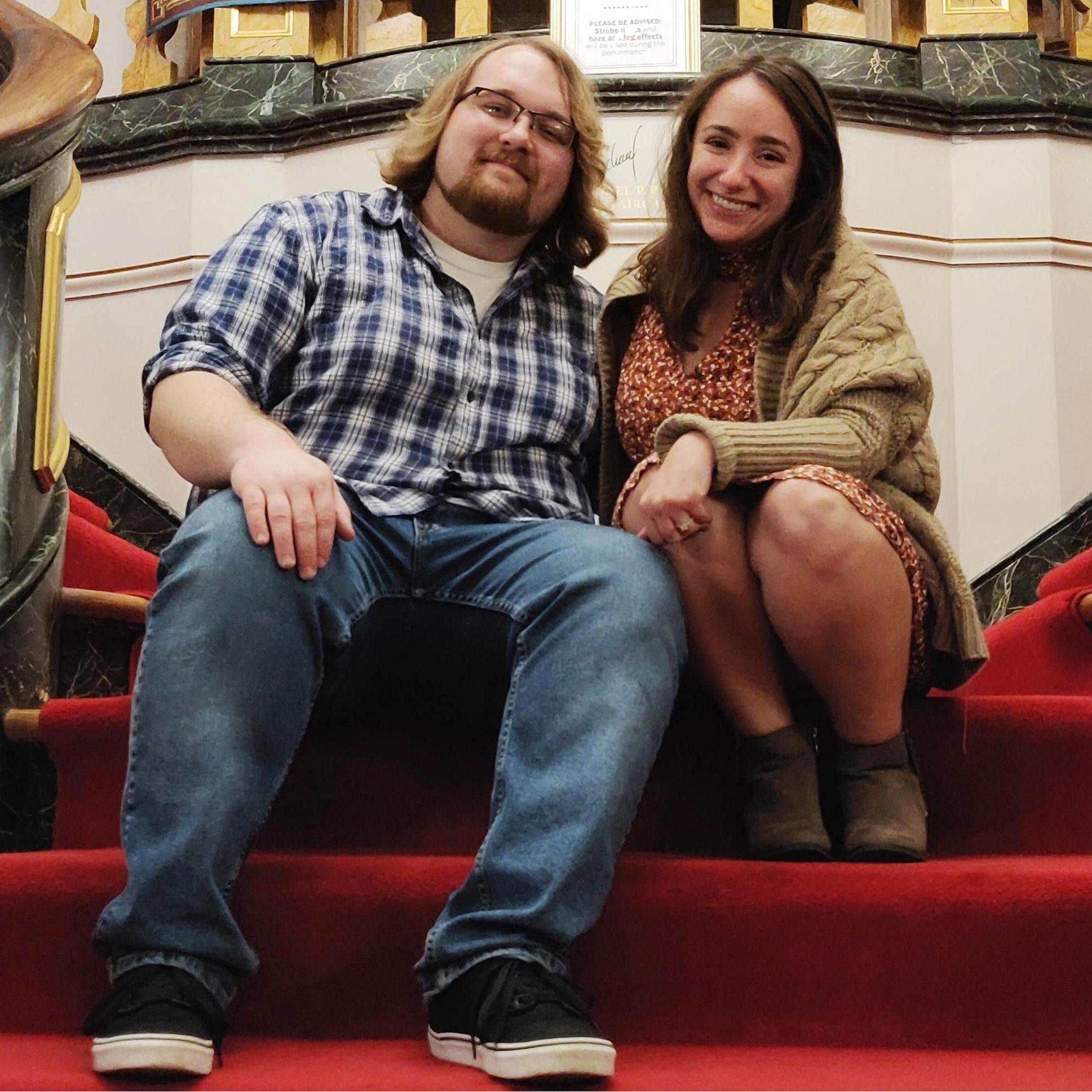 Visiting Marisa's theatre, The Goodspeed in East Haddam, Connecticut - 2019