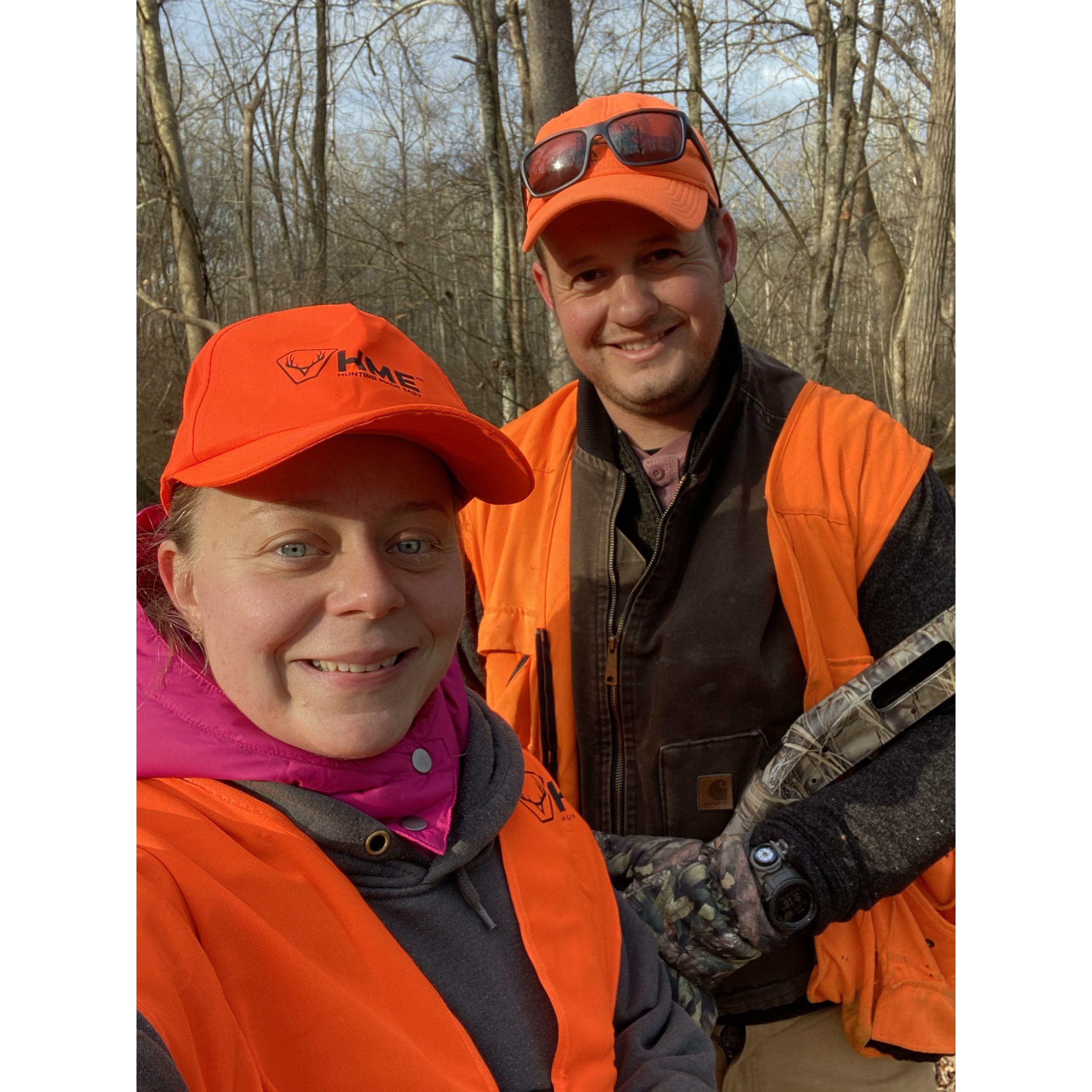 Jen's first time ever Pheasant Hunting, November 2021