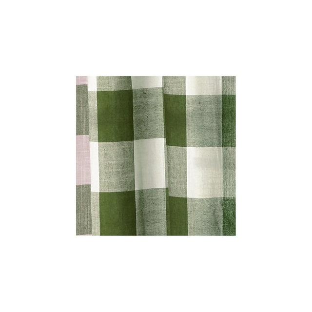 The Lakeside Collection Buffalo Check Valance - Valance,Olive