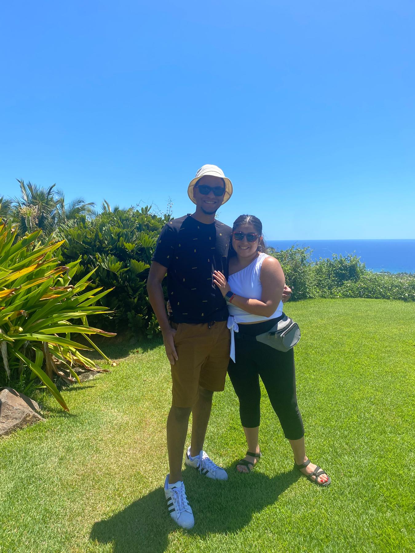 First outing as an ENGAGED couple!!